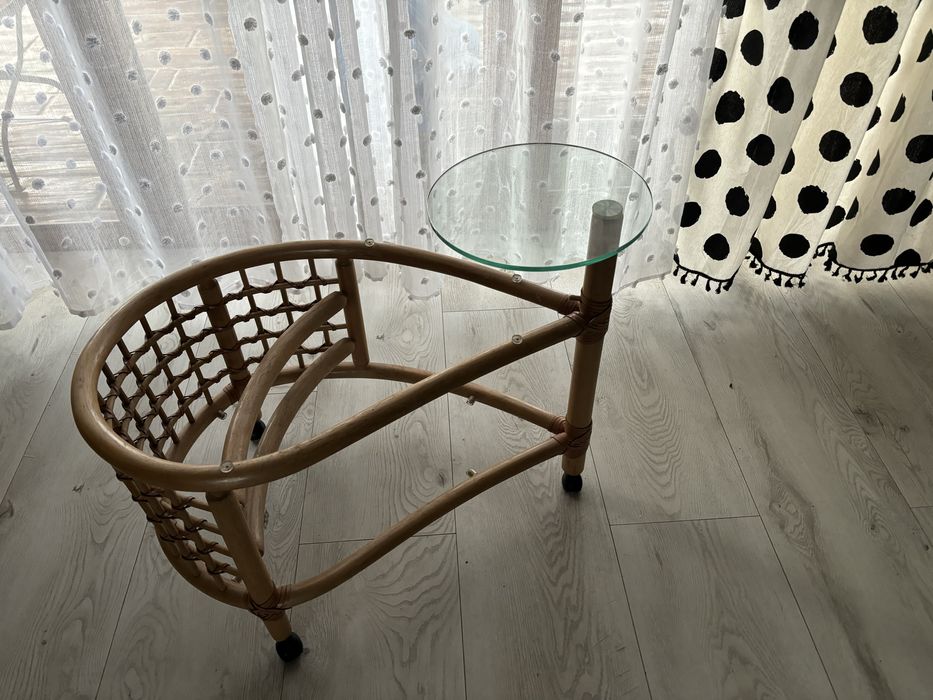 Stolik Ratanowy brak szyby tavolino