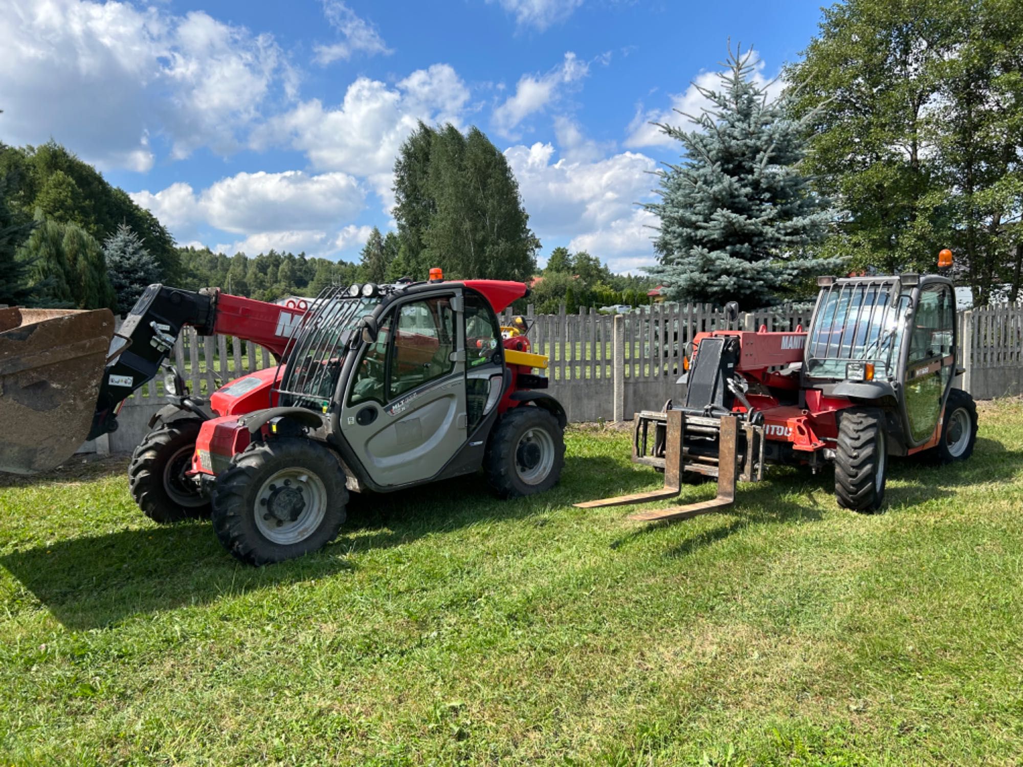 Manitou ładowarka MT 620 Perkins 2009r.