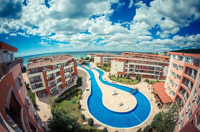 1-комнатная квартира с видом на море, 1 линия. Болгария.