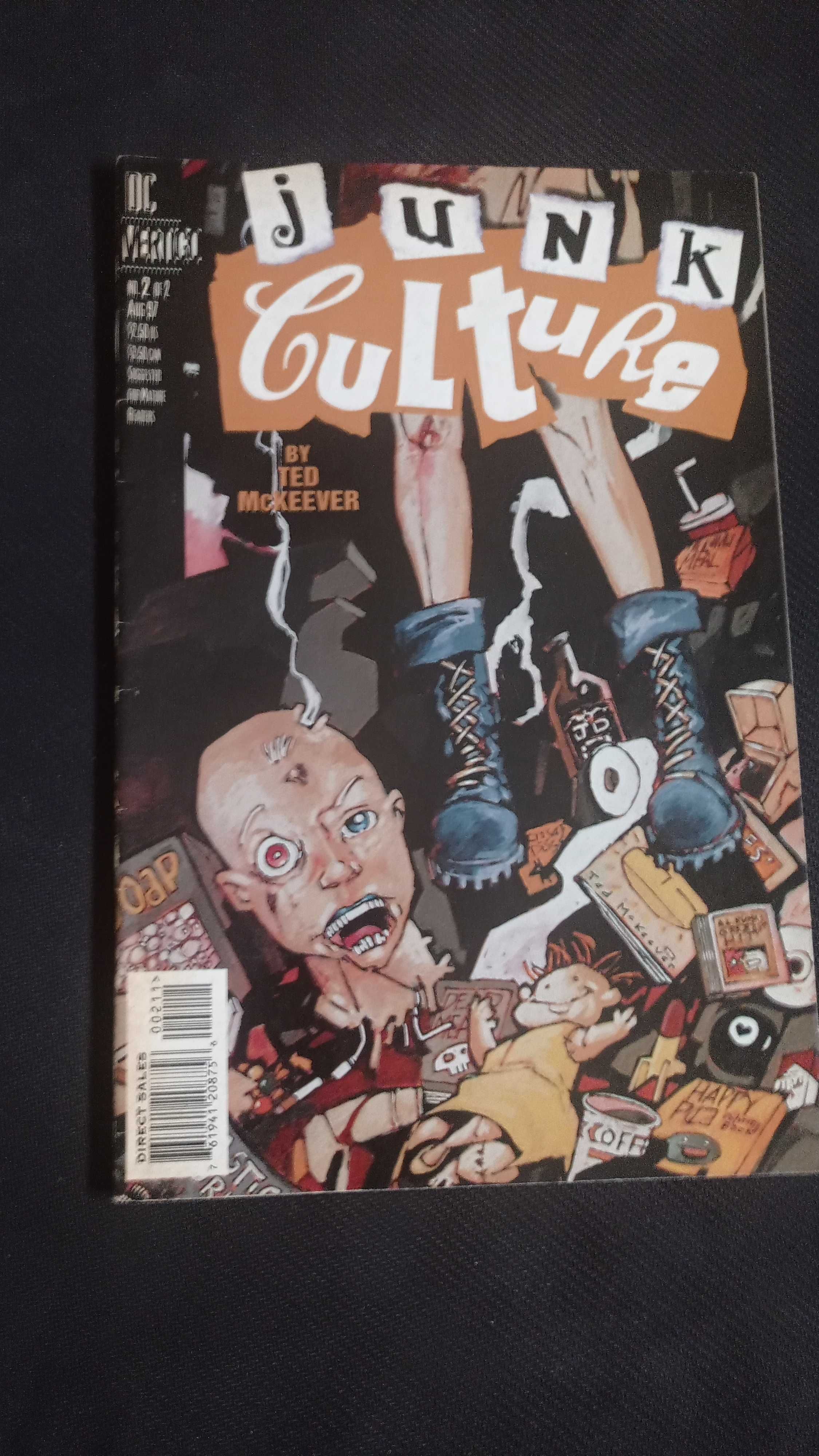 BD: Ted McKeever "Junk Culture" mini-série 2 números completa