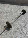 Barra supino com 40kg no total
