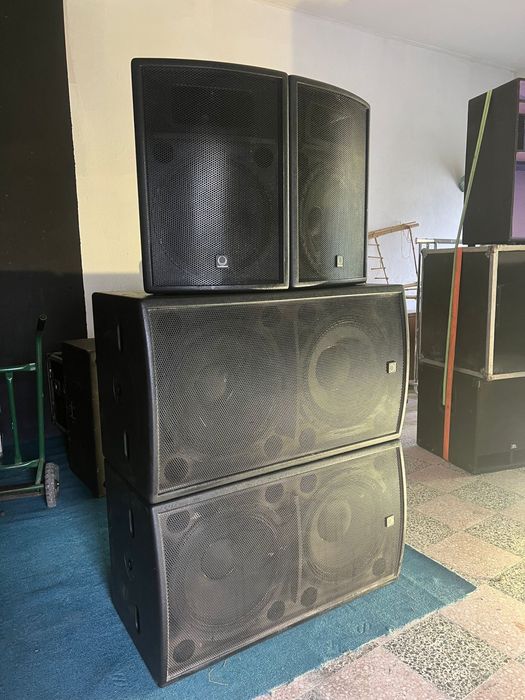 Turbosound tops e subs