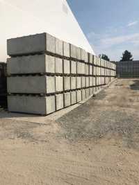 Bloki betonowe, blok betonowy, mur oporowy, zasieki w Jaśle