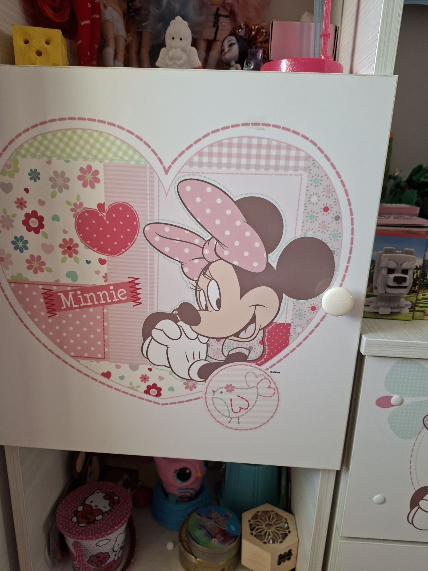 Meble Dziecięce Myszka Minnie 6 elementów