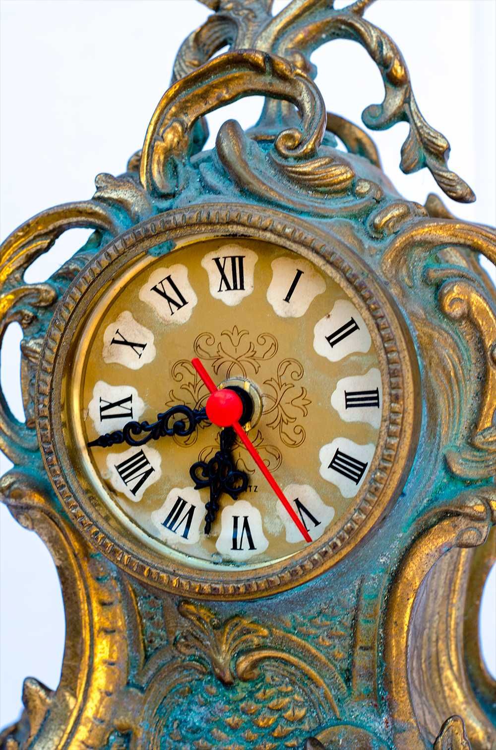 Relógio Latão Vintage
