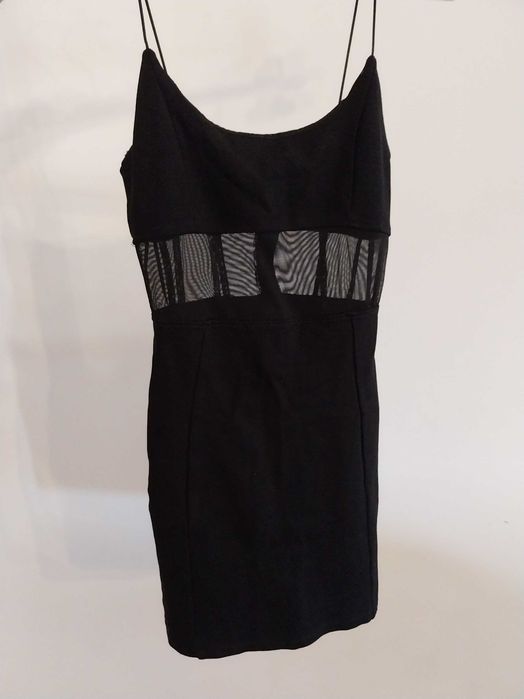 Vestido preto, Bershka, XS/34