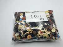 Guziki mix zestaw 1,500 kg.