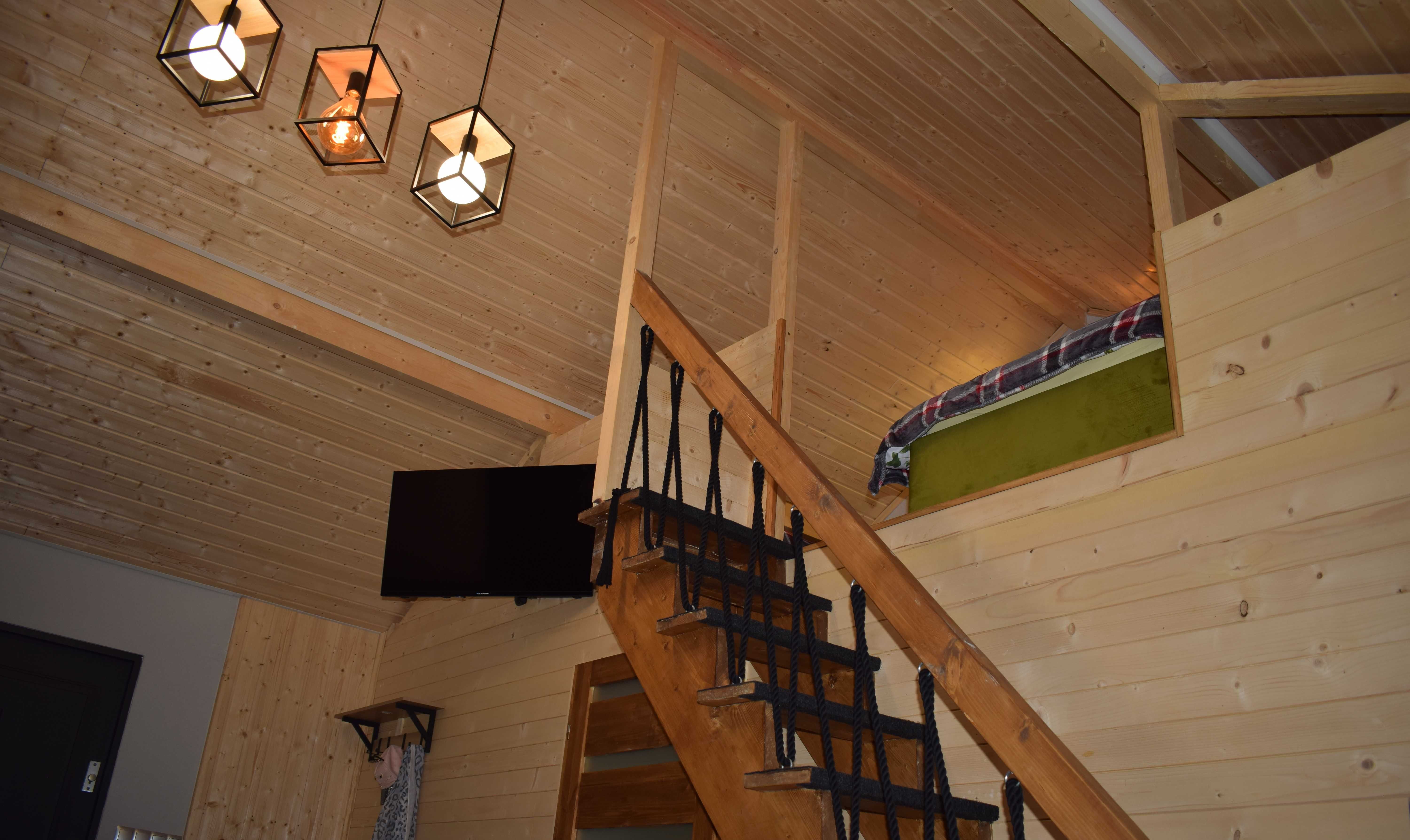 Domek całoroczny Hacienda pod Rzeszowem w lesie na wyłączność, jacuzzi