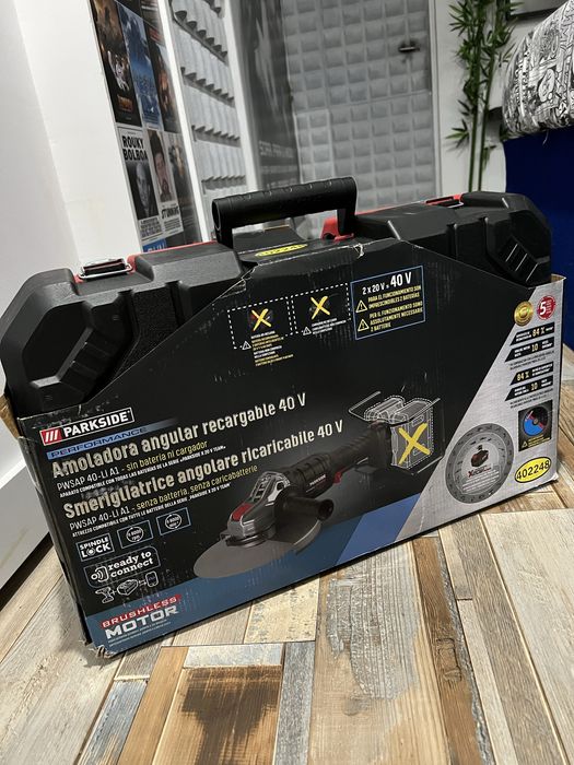 Rebarbadora Parkside Performance 40V PWPSAP