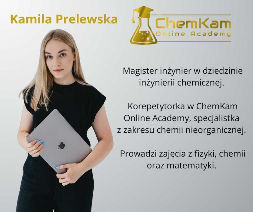 Korepetycje z chemii ONLINE - cała Polska