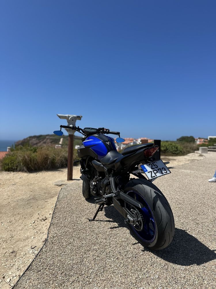 Yamaha Mt07 35kw “deslimitada e full extras”