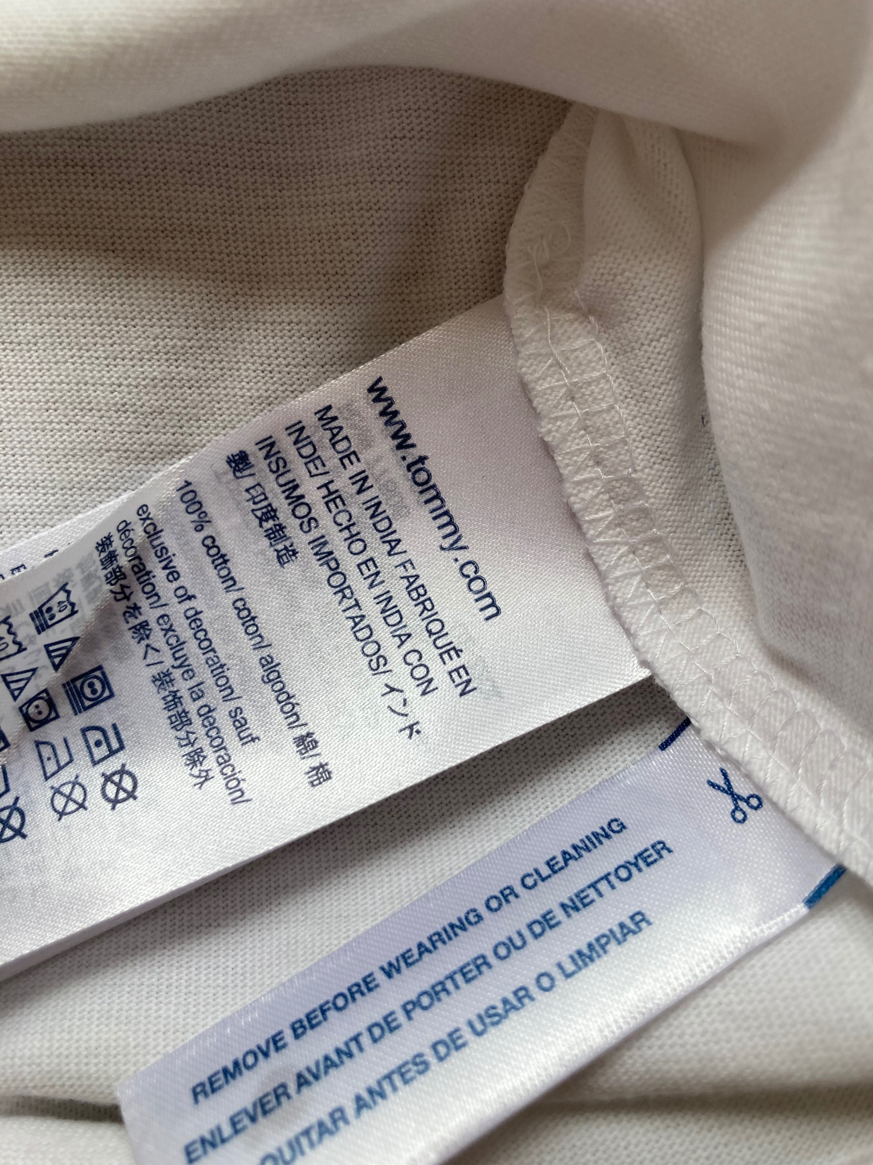 Koszulka t shirt chłopięcy unisex nowy Tommy Hilfiger 6-7 lat