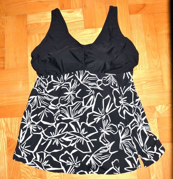 56 Bonprix modelujacy kostium strój kąpielowy sukienka