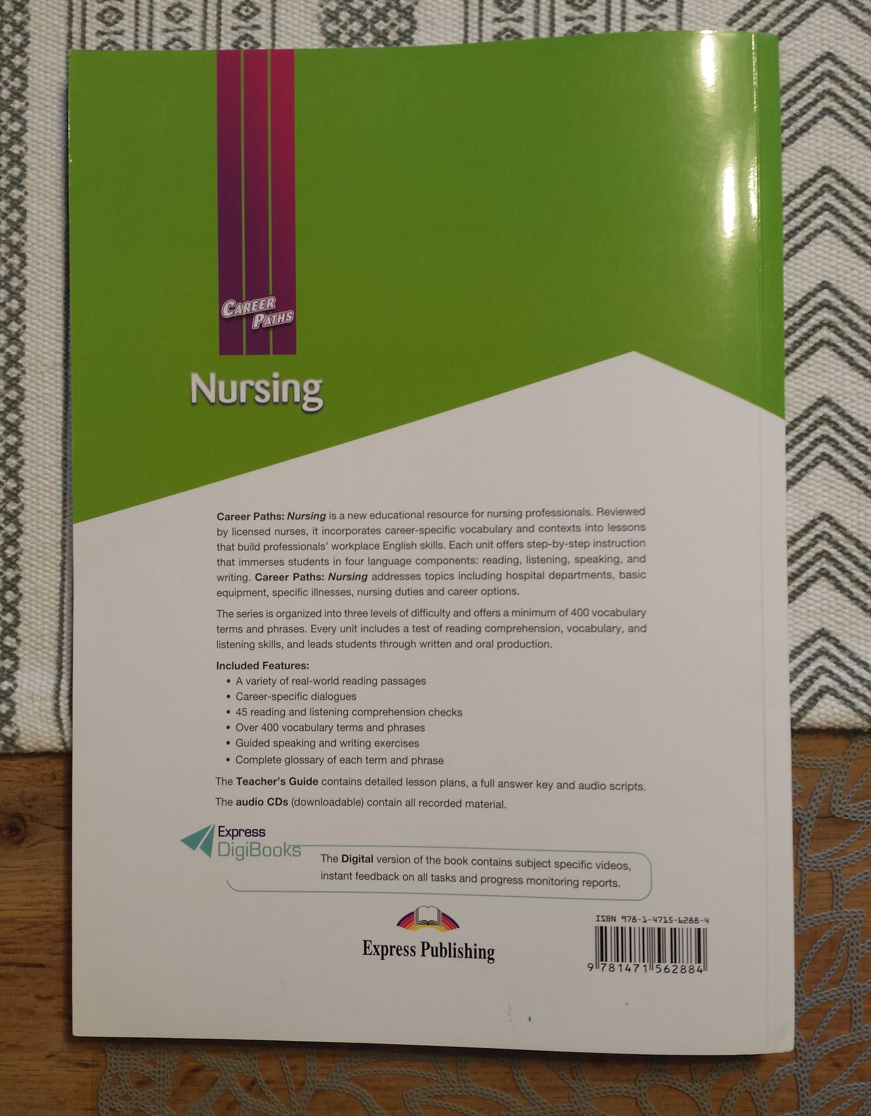 Career Paths Nursing Student's Book + DigiBook. Express Publishing