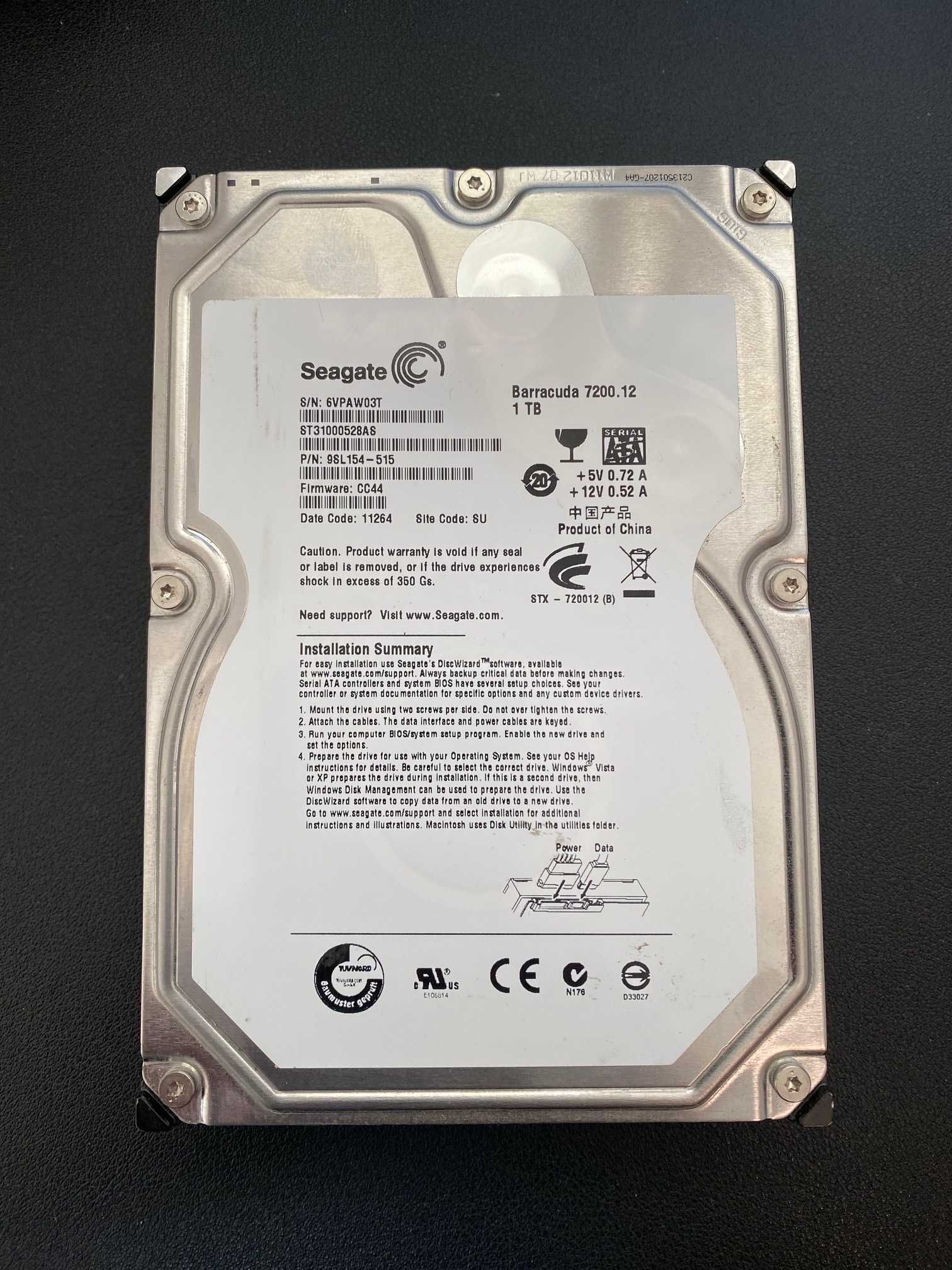 DIsco Seagate 1TB