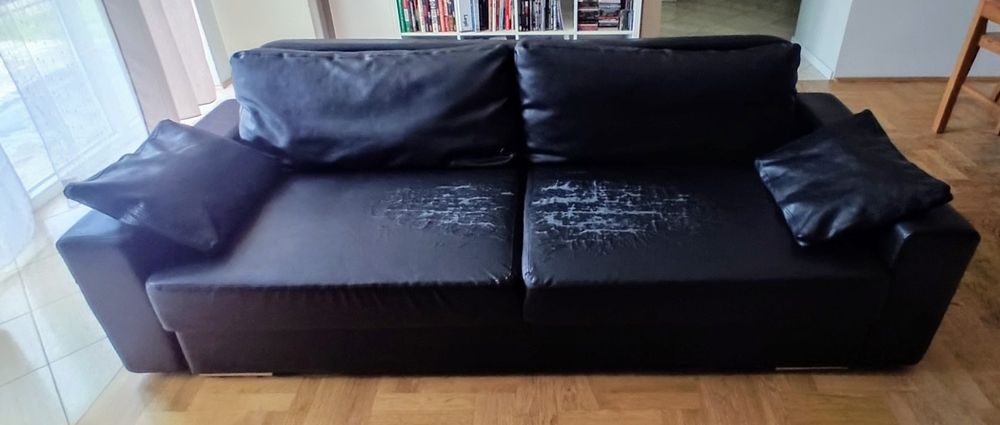 Oddam za free Kanapa rozkładaną z fotelem