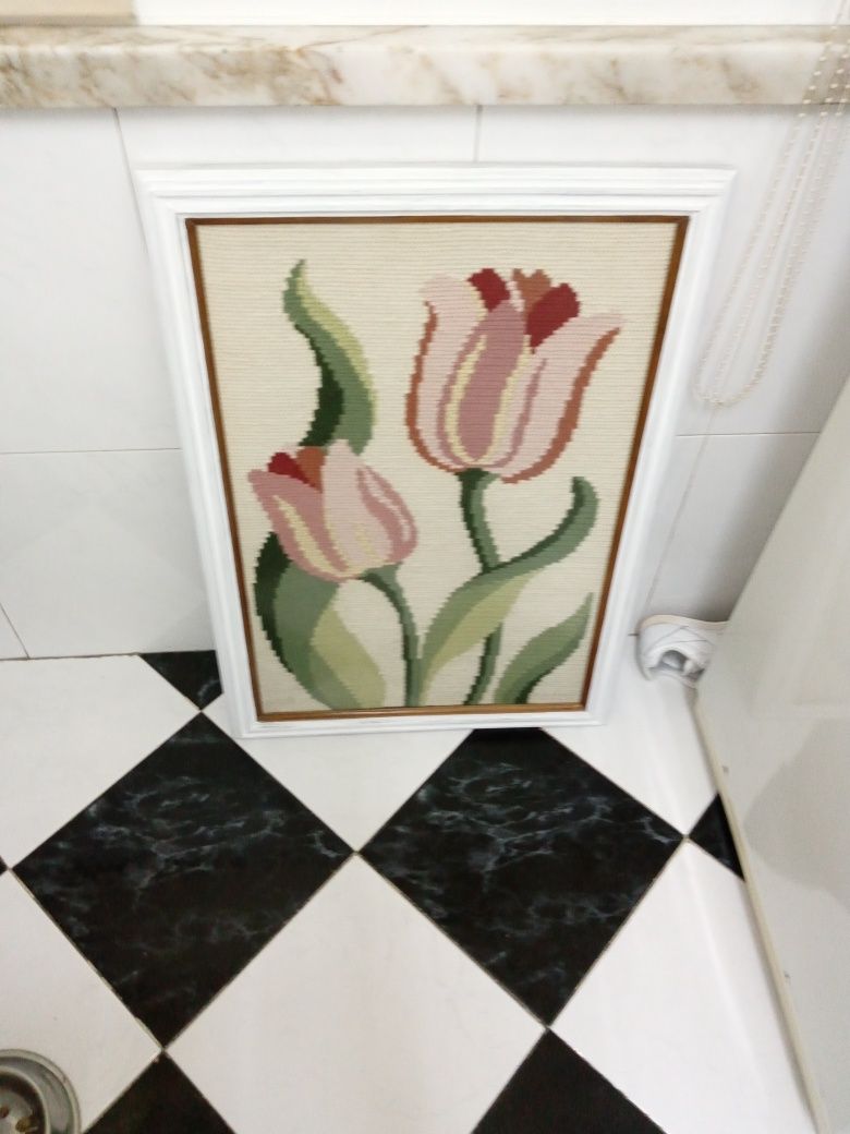 Quadro único artesanal arraiolos