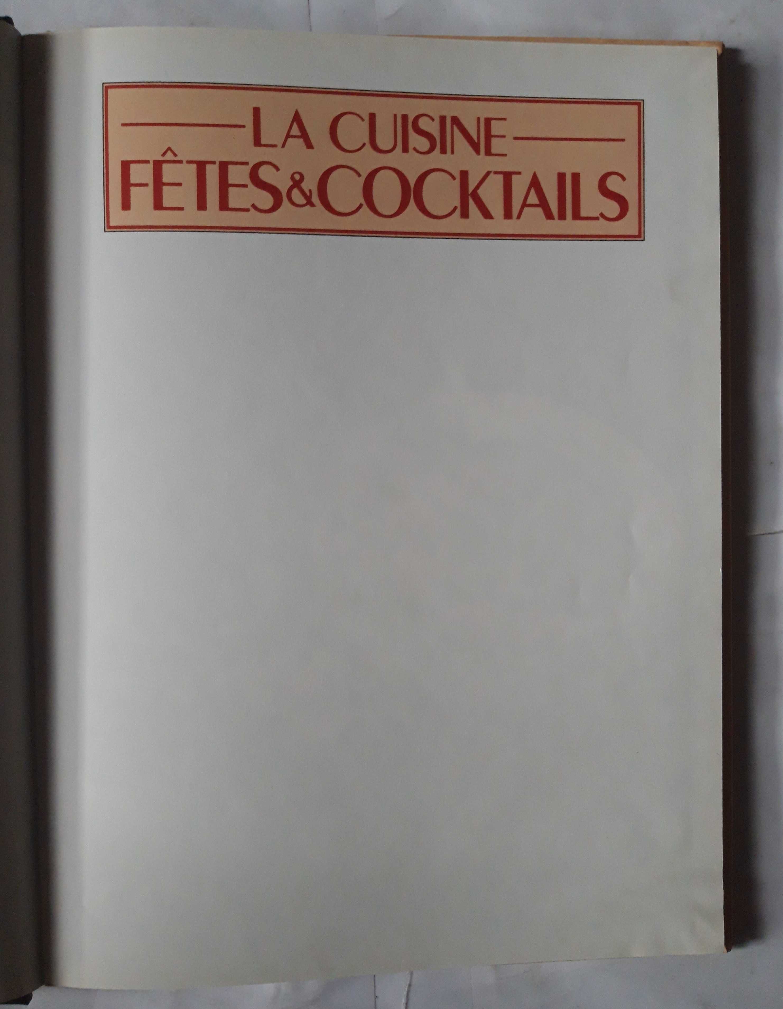 Livro - La Cuisine Fêtes & Cocktails VSO