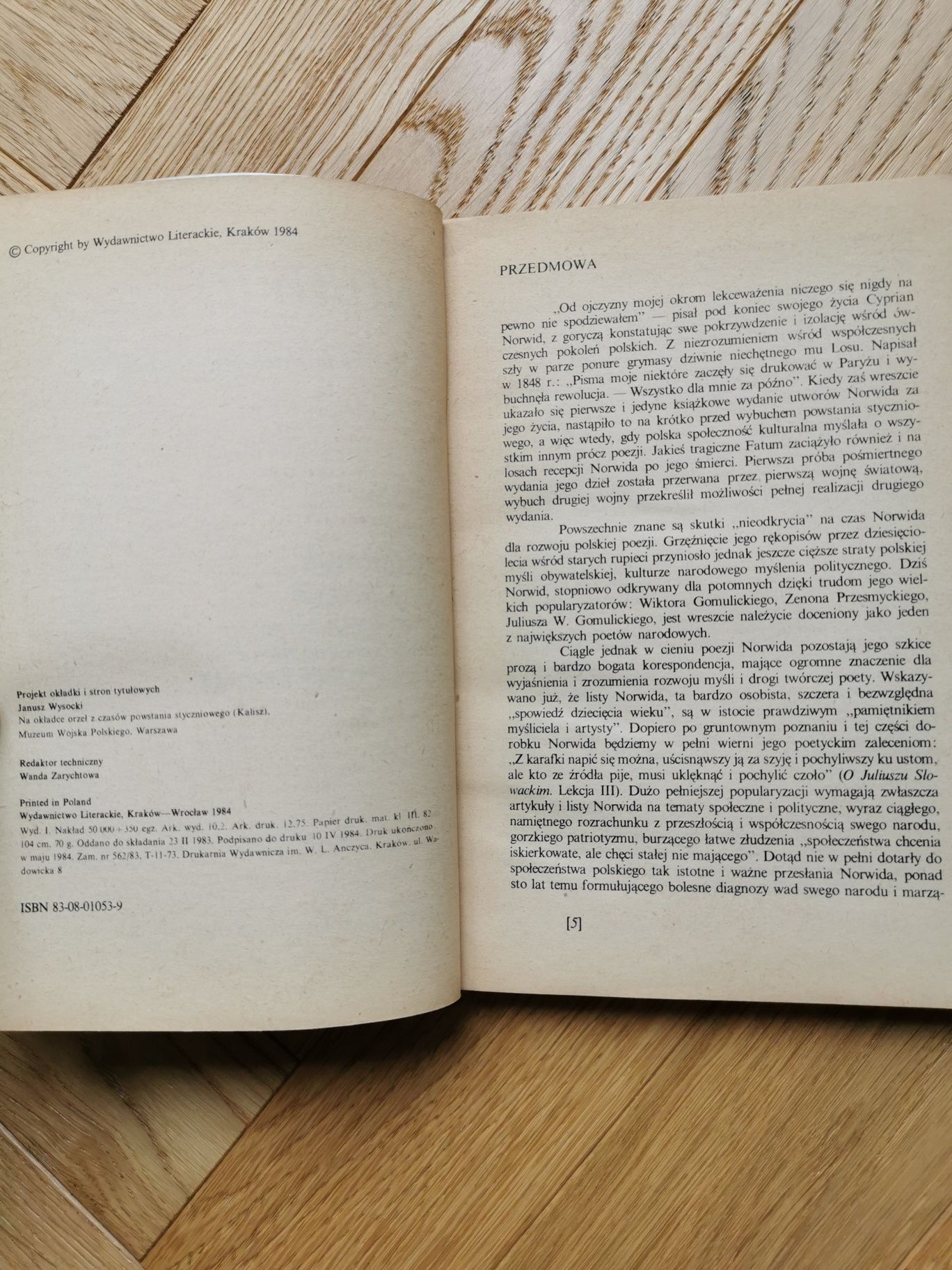 Cyprian Kamil Norwid "Gorzki to chleb jest polskość"