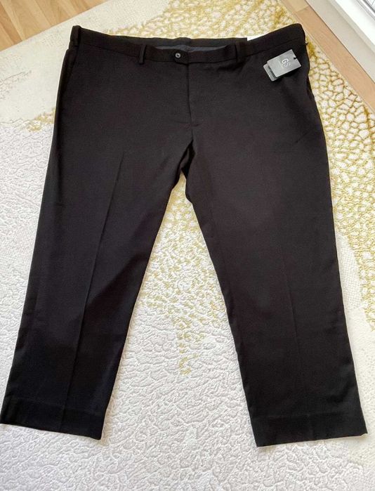 Spodnie męskie eleganckie garniturowe GS Perfect Fit rozmiar 56/30