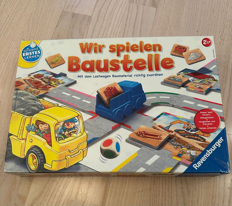 гра Будівельний майданчик Ravensburger Construction Site Вантажівки