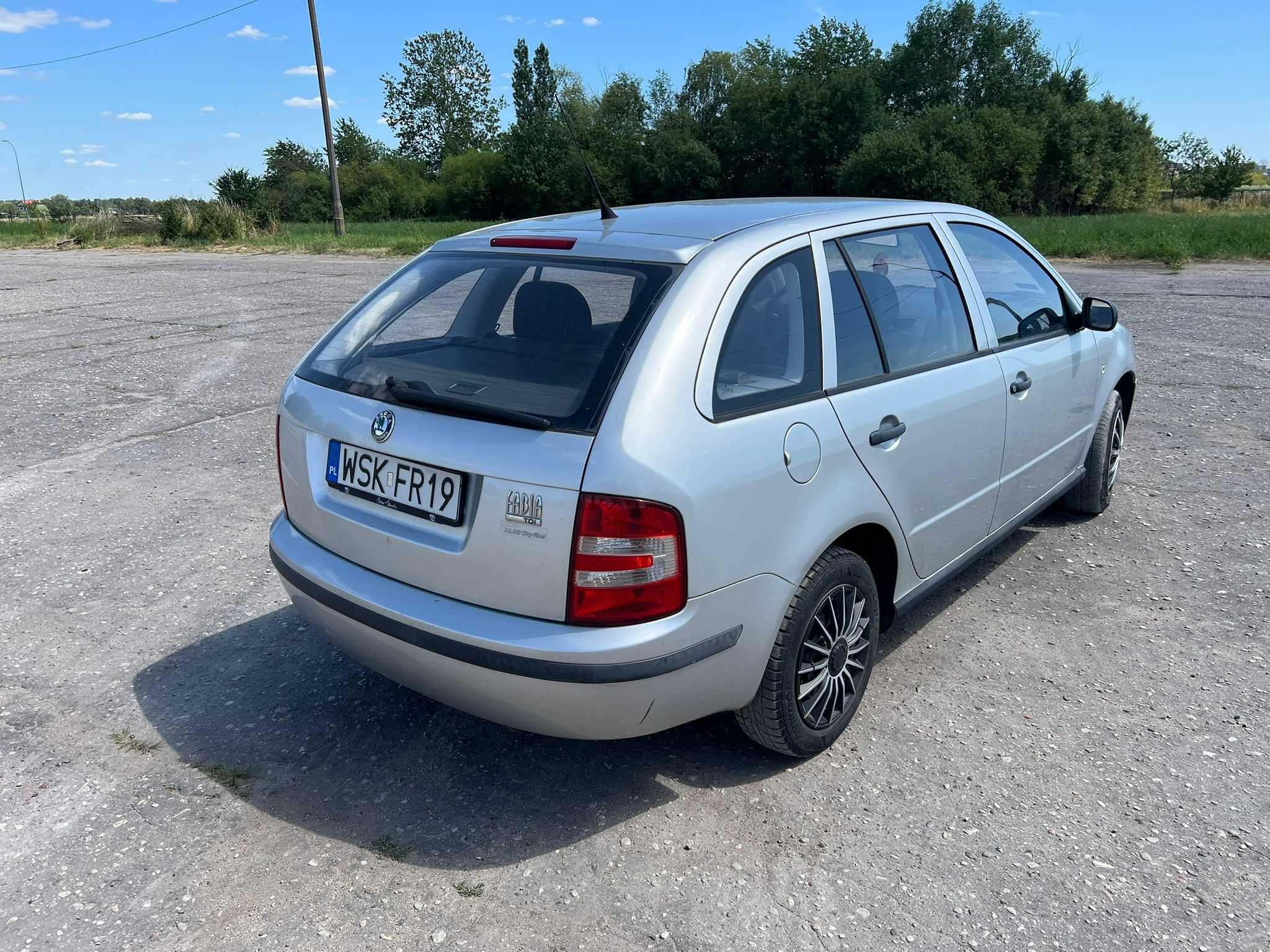 Skoda Fabia 1.4 TDI KOMBI 2005r polift 238 tys. km. z klimatyzacją