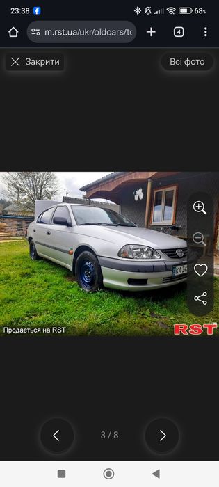 Тайота Avensis 2002р.