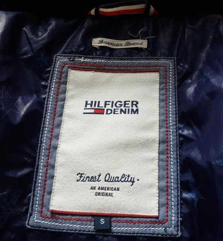 Оригинал.фирменный,теплый,классный куртка-пуховик tommy hilfiger