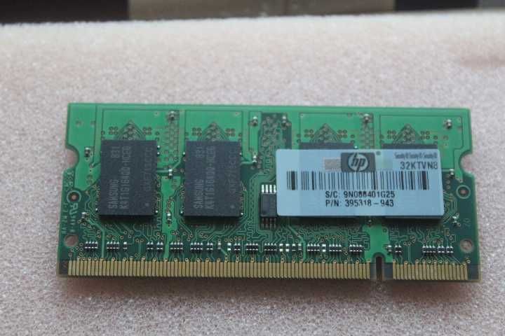 1gb DDR2 PC2 5300 Memória SODIMM portátil SAMSUNG