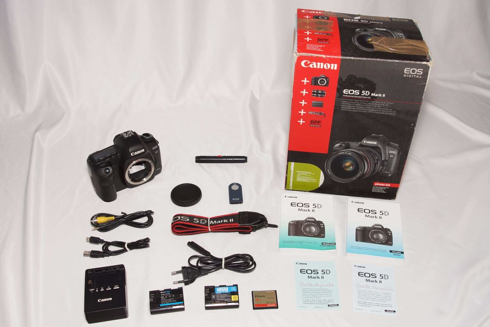 Aparat CANON EOS 5D Mark II 21.1Mp Body 38.559 zdjęć 16GB Gwarancja FV