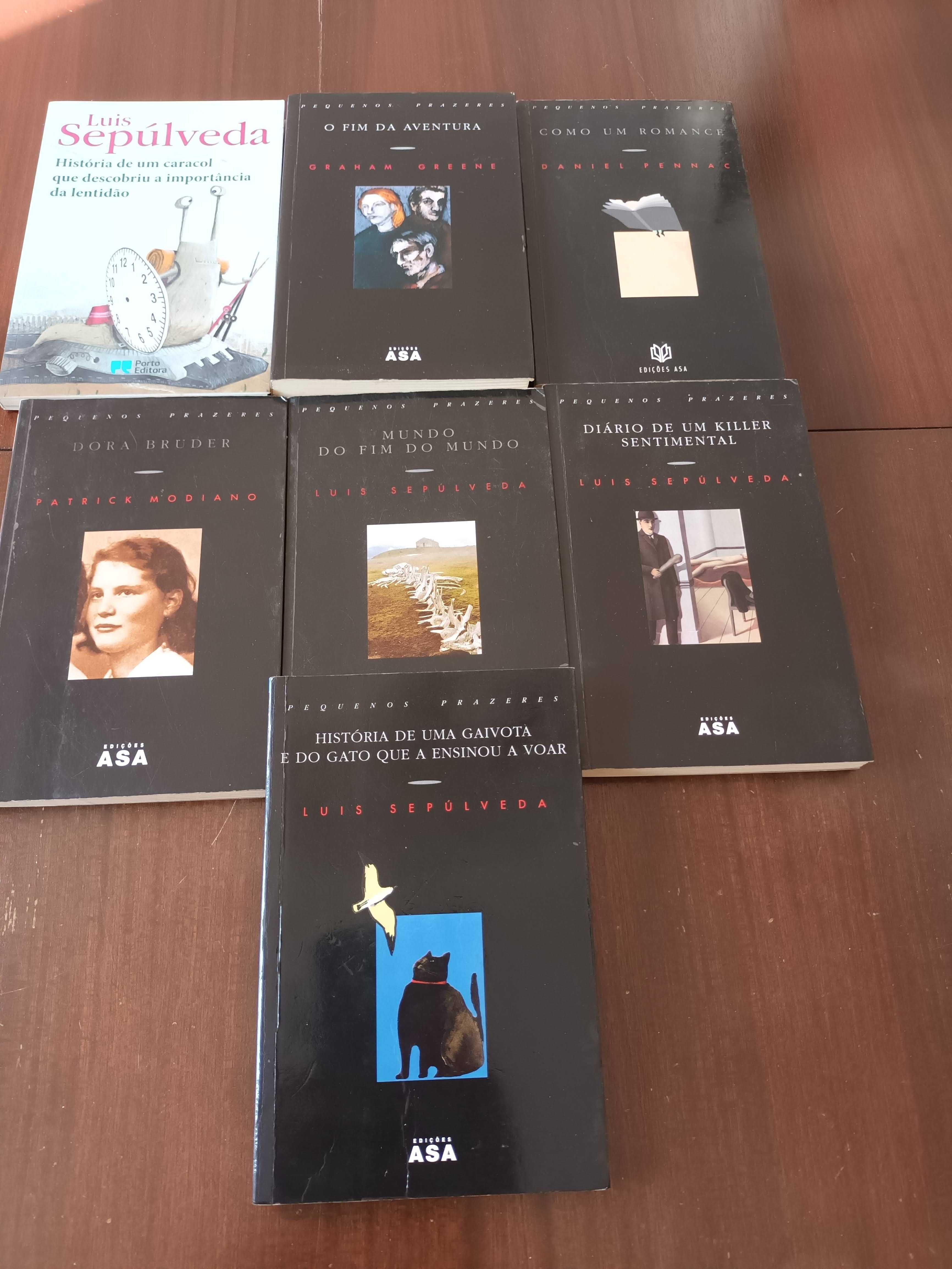 Luís Sepulveda, Graham Greene, Pennac e Modiano