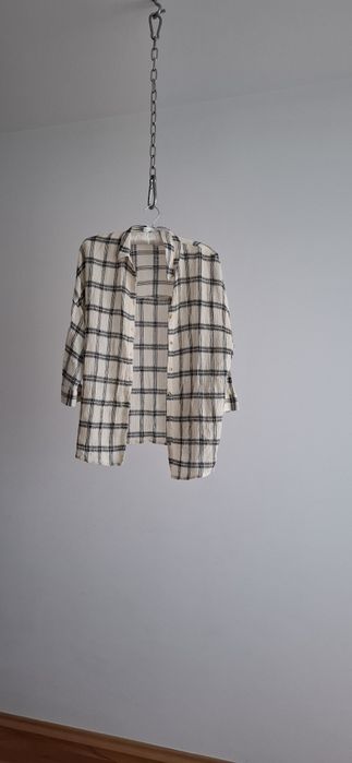 Koszula w krate overisze luźna