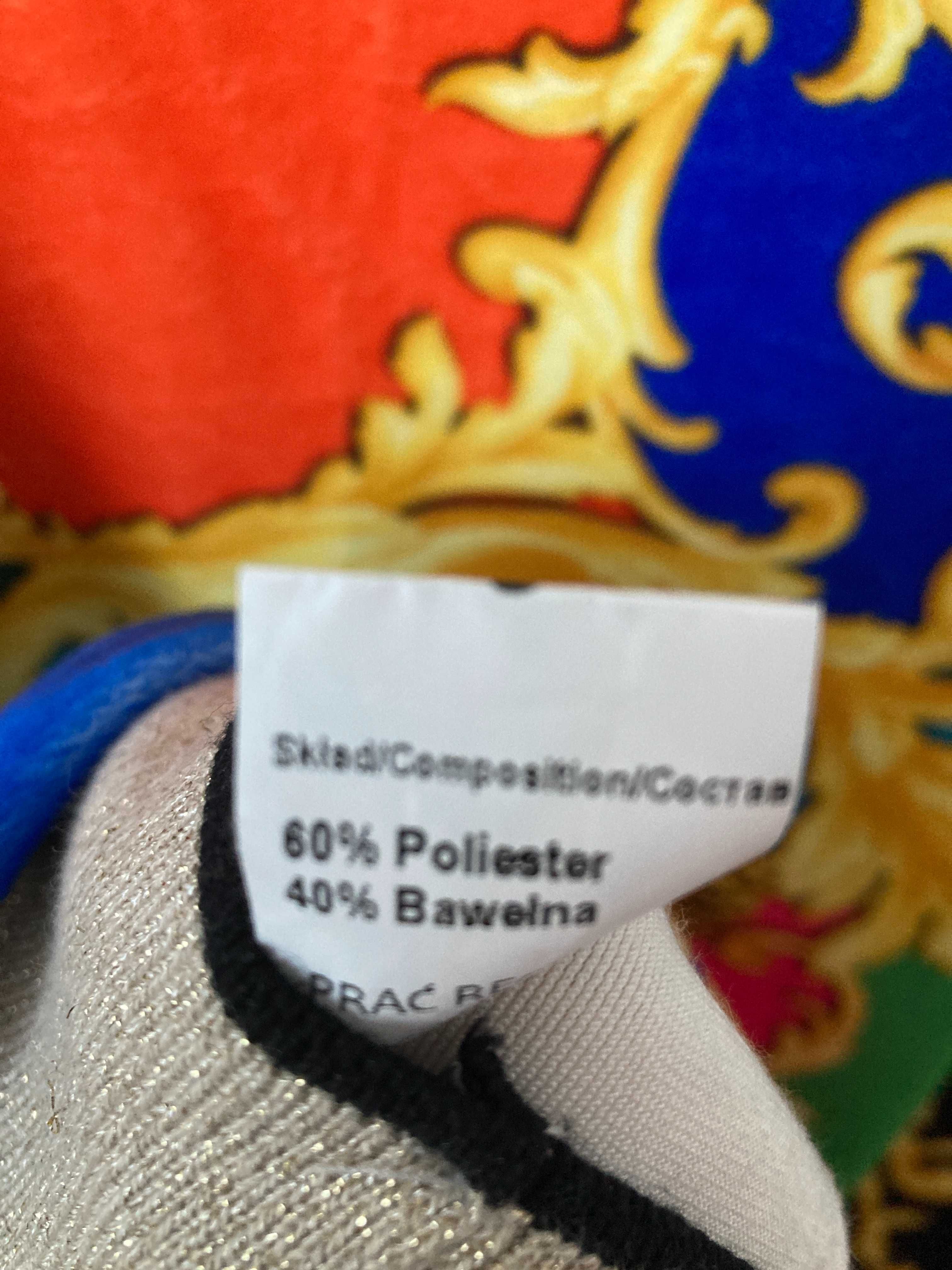 Sukienka kolorowa welurowa