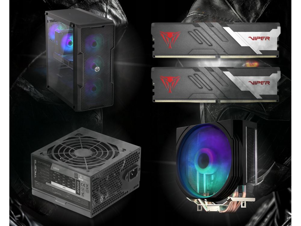 Komputer BSG Raptor V16 AMD Ryzen5 RX7700XT 32GBDDR5, 1TBSSD, Win11Pro