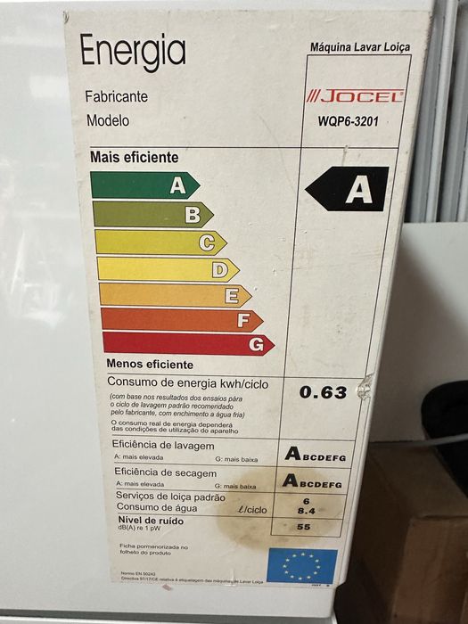 Maquina de lavar loiça Jocel - NUNCA USADA