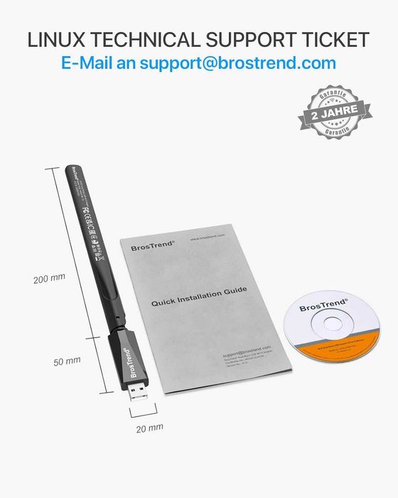 Dwupasmowy adapter USB WiFi