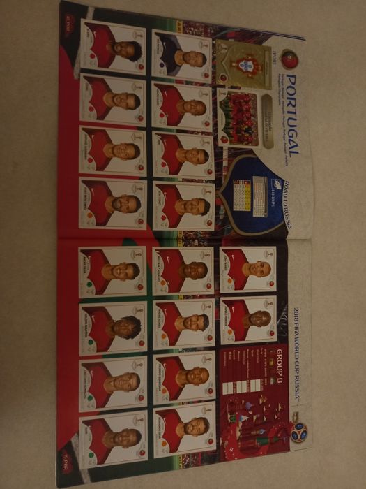 Caderneta completa Mundial 2018