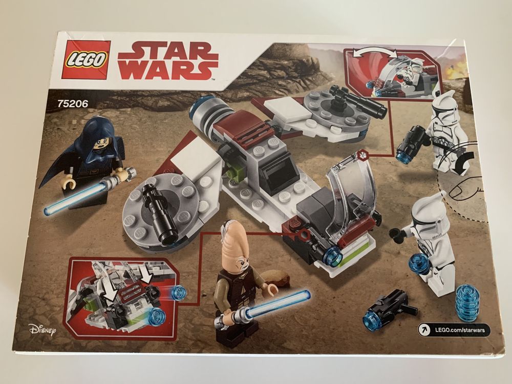 LEGO Star Wars Jedi & Clone Troopers Battle Pack Set 75206