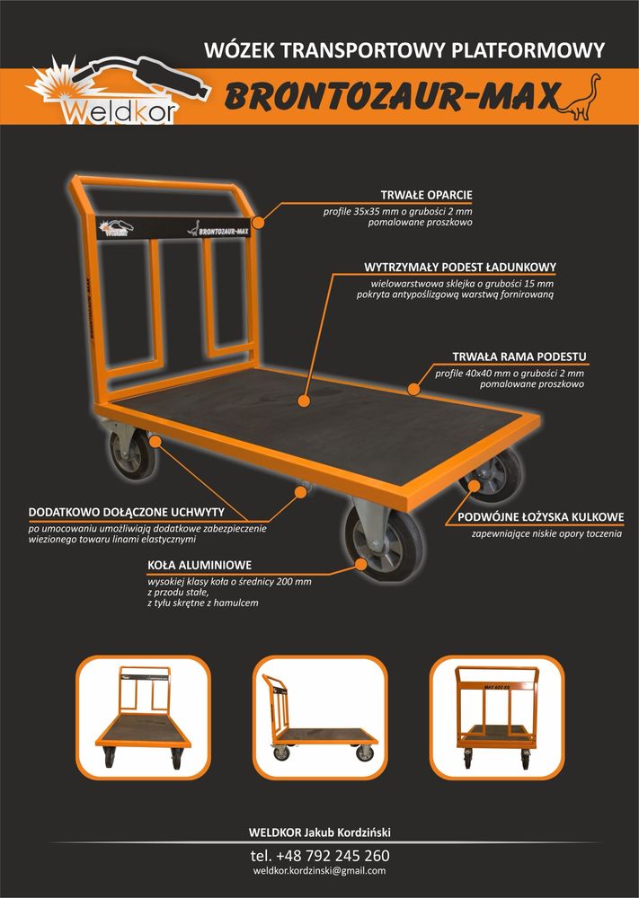 Wózek transportowy sprzedaż / wynajem