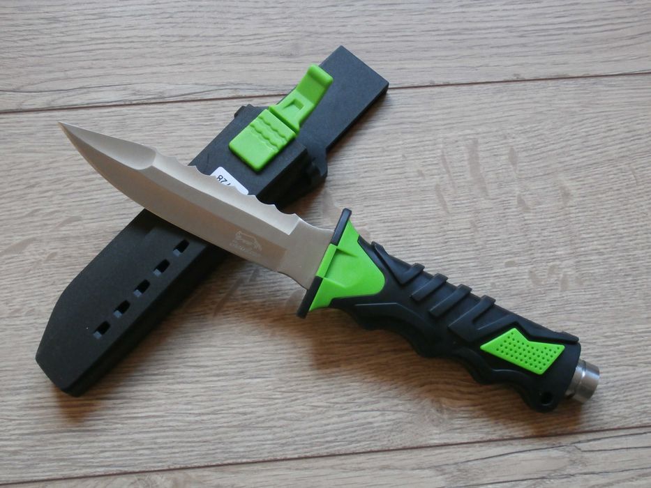 Туристичний Ніж для дайвінгу Columbia Акула 28.5,серрейтор,ножни