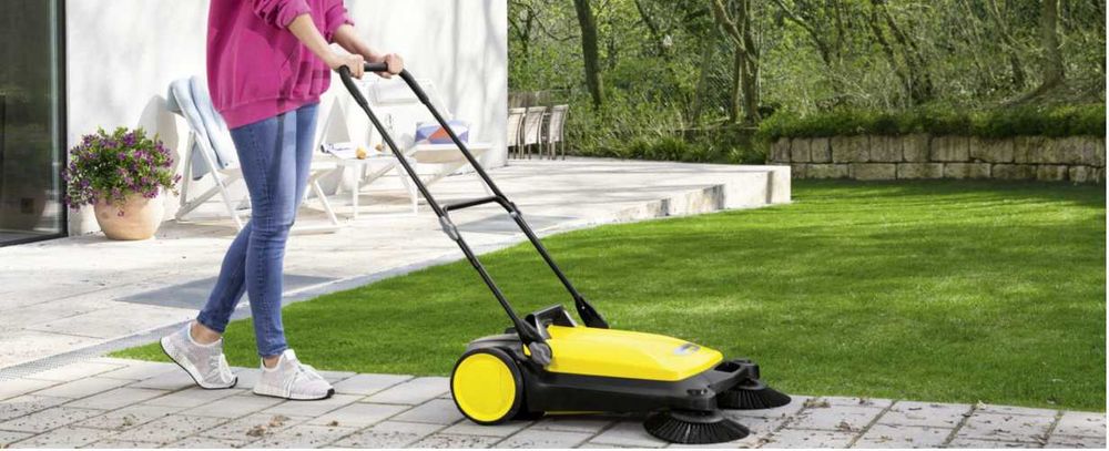 Zamiatarka Karcher Twin Ręczna Do Liści Kostki Tarasu Balkonu okazja