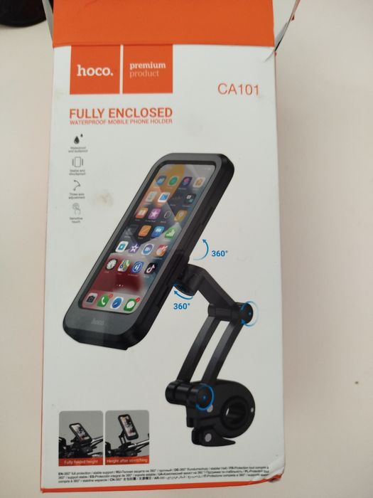 Suporte de telemóvel para bicicleta