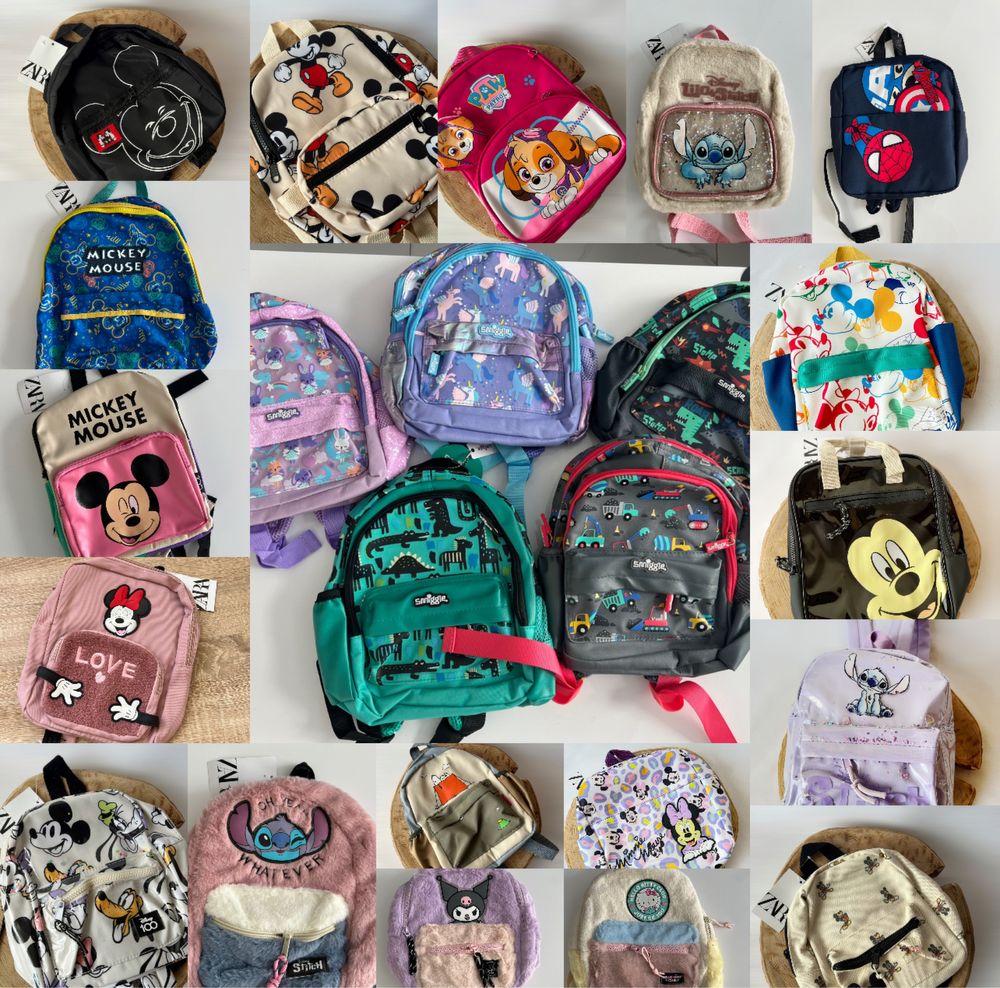 Дитячий Рюкзак ZARA, рюкзак SMIGGLE, сумка дитяча, рюкзак зара