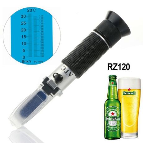 Рефрактометр RZ120 для пива вина сахара пивоварения плотности сусла