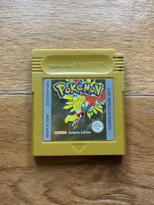 Картридж Pokémon Goldene Edition для приставки Nintendo Game Boy