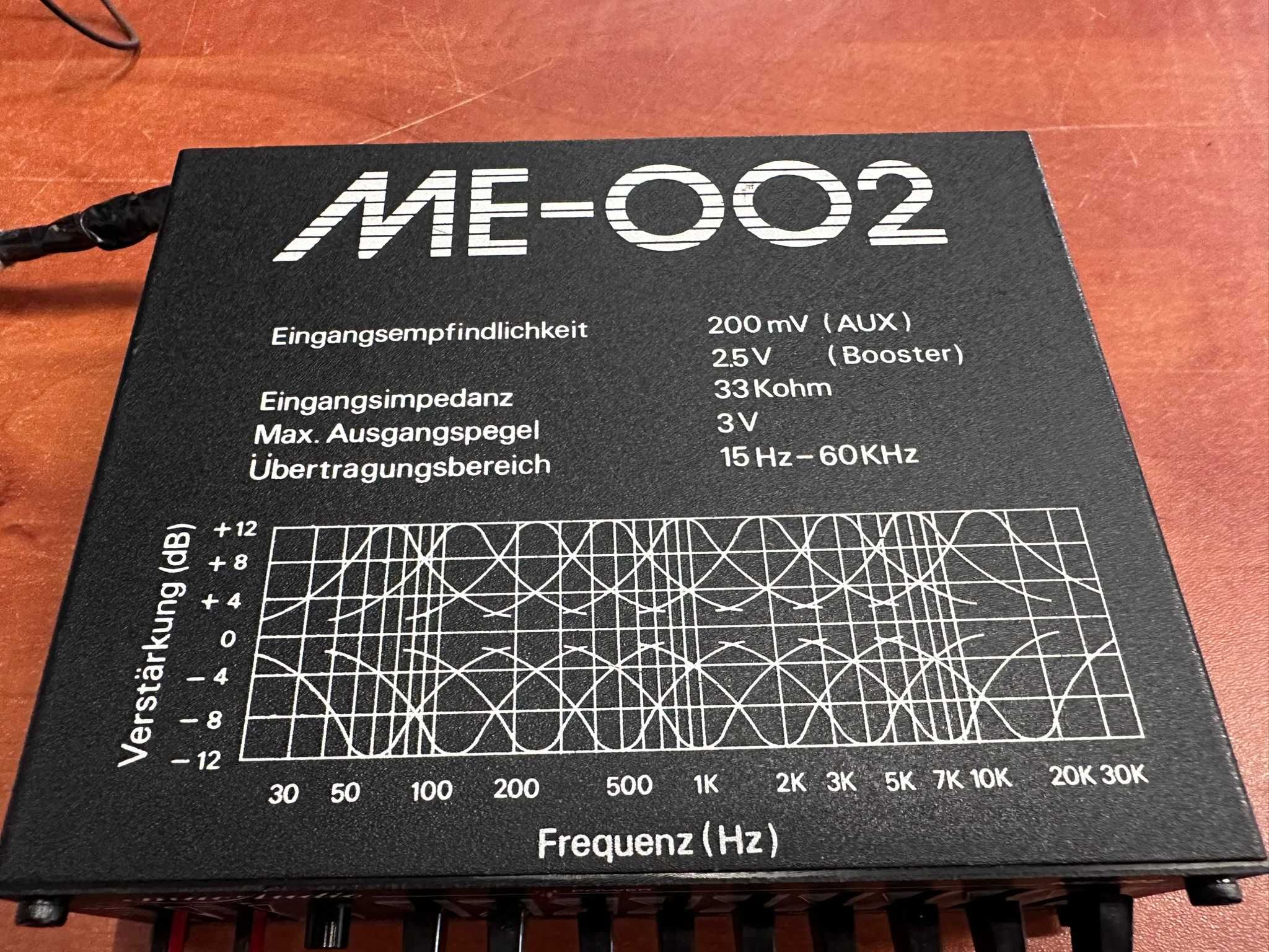 Korektor Dźwięku Equalizer samochodowy MacAudio ME-002