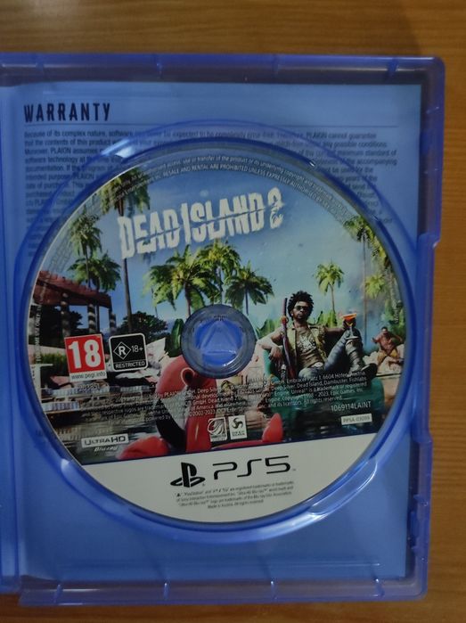 Продам диск на PlayStation 5 Dead Island 2