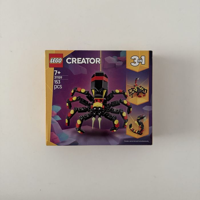 LEGO Creator 3w1 31159 - Dzikie zwierzęta: pająk klocki nowe oryginaln
