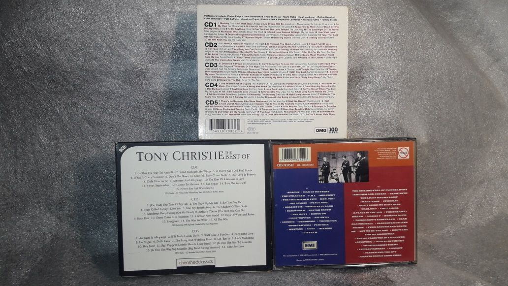 The Shadows , Tony Christie ,  100Hits Musicals ,Cd-BOX,диск (Мюзикл