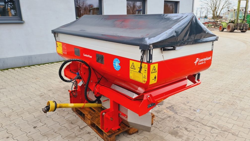 Rozsiewacz nawozu KVERNELAND EXACTA CL 2015r. 1500l, Limiter Amazone